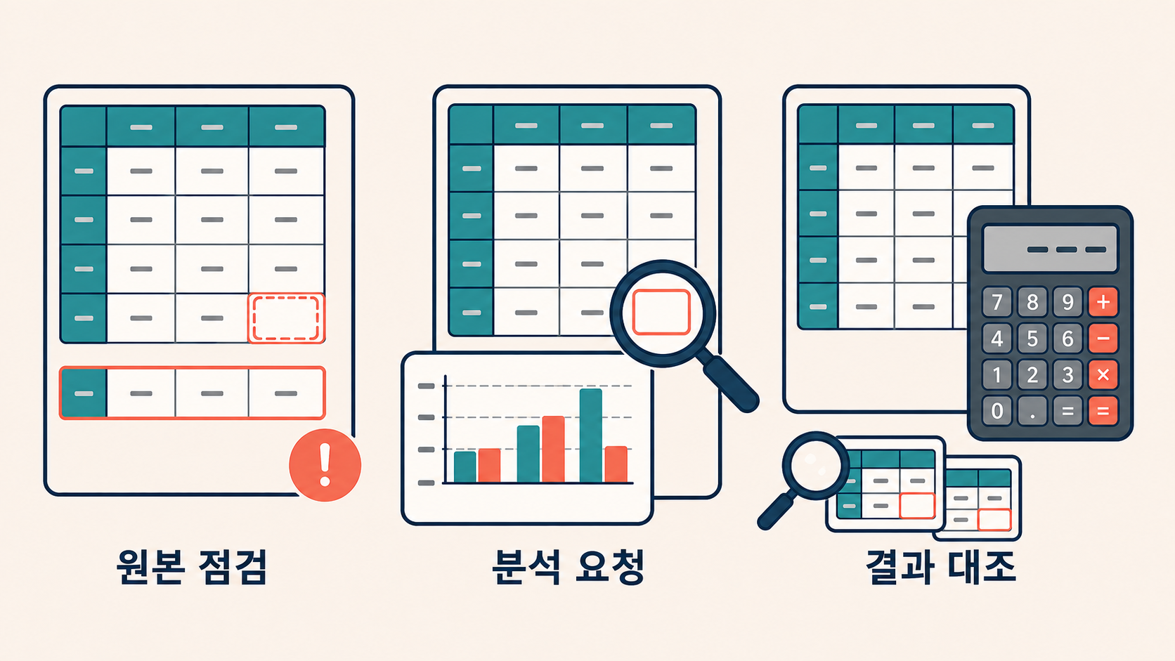 ChatGPT 엑셀 분석 전 원본 점검과 분석 결과 대조